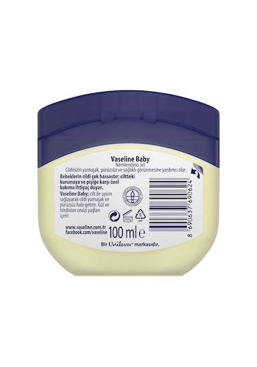 Vaseline Baby Nemlendirici Jel Krem Vazelin 2 x 100 ML