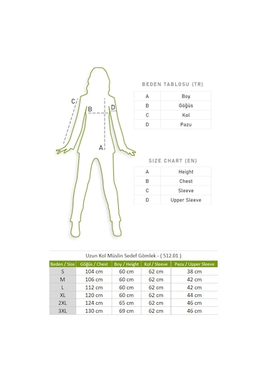 Uzun Kol Müslin Sedef Gömlek Beyaz Byz-beyaz Beyaz