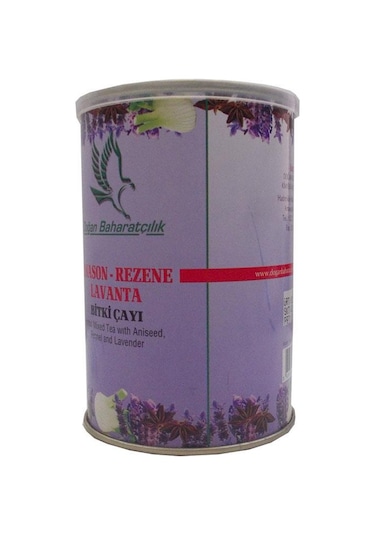 Doğan Baharatçılık Anason Rezene Lavanta Bitki Çayı Teneke 100 G