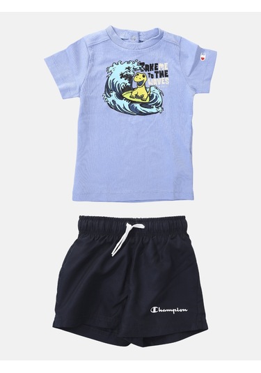 Champıon Bebek Şort T-shırt Takım 307065-bs186 Çok Renkli