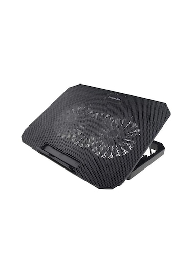 Koodmax N99 Çift Fanlı Laptop Soğutucu - 8 Kademeli Standlı Notebook Soğutucu
