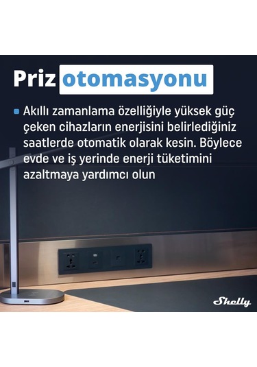 Shelly Pro 2 Dın Ray 2 Kanal Akıllı Röle