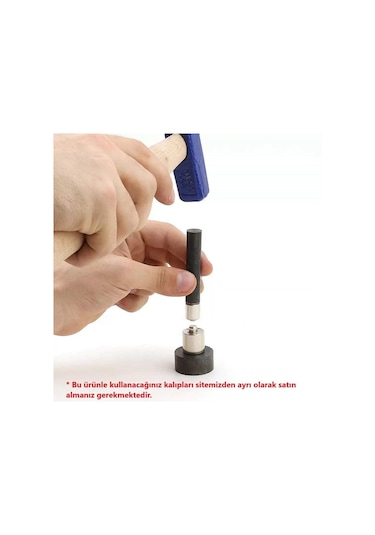 Elde Vurma Kalıp Aleti - Perçin, Çıtçıt, Kuşgözü Kalıp Aparatı