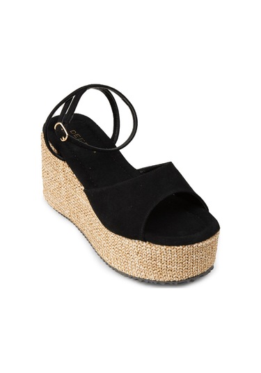 Deery Kadın Siyah Platform Sandalet - Rd814zsyhc01 Siyah