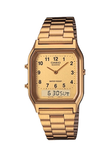 Casio Aq-230ga-9bmq Kol Saati Altın - Siyah