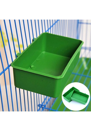 1 Adet Kuş Su Banyosu Küvet Pet Kuş Kase Papağanlar Parakeet