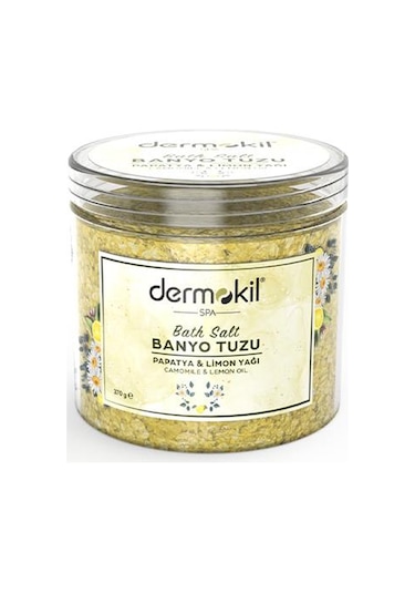 Dermokil Papatya ve Limon Yağı Banyo Tuzu 300 ML
