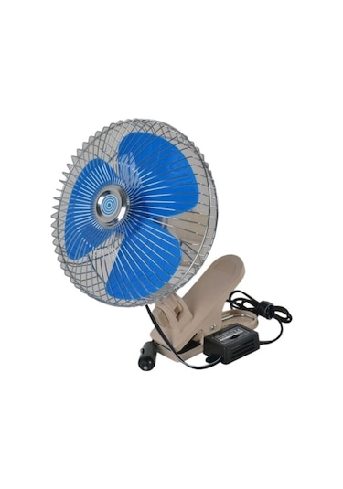 Ahmet Otomotiv 12 Volt 6" Inc Araç Içi Vantilatör Mandallı