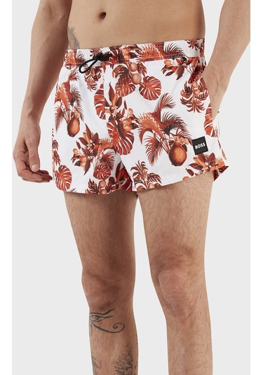 Boss Erkek Mayo Short 50469328 100 Beyaz