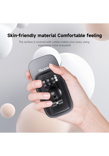 Suofeng Telesın Manyetik Sırt Çantası Klembi - 360 Ayarlanabilir Top Kafa - Gopro11 Ve Akıllı Telefonlar İçin Sabit支架