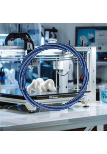Trendooze Homyl Ptfe Teflon Tüp 100cm, Mavi, 3d Yazıcı Yedek Parça Mavi