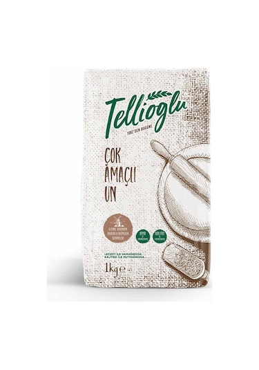Tellioğlu Çok Amaçlı Un 1 KG