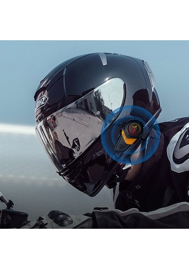 Hallow Süper Lx3 Bluetooth 5.0 İnterkom Kırmızı