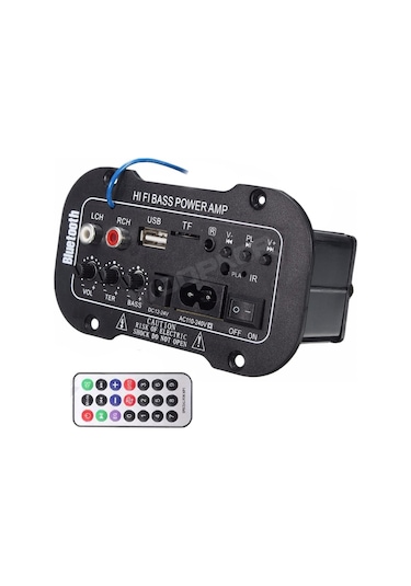 Oto/Motorsiklet/Ev S5 Mini Bass Amfi+Kumanda