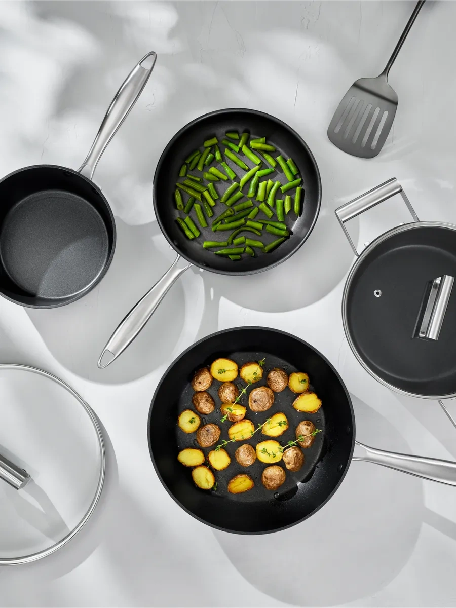 Pragma Pameg 24 Cm Alüminyum Tava 290710089 Siyah