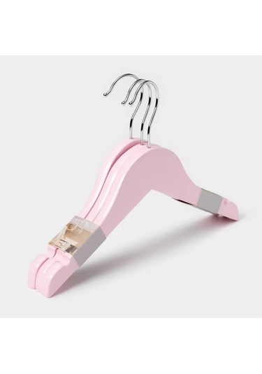 Skyphos Çocuk Askıları Seti 3 Adet 262974717 Pembe