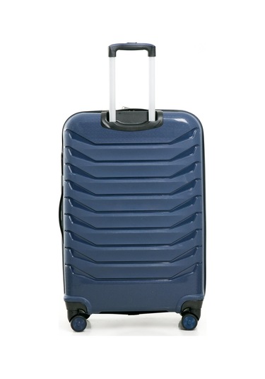 Yefa Pp Polipropilen Kırılmaz Orta Boy Valiz Lacivert