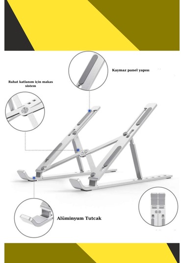 Nd002 Katlanabilir Laptop Standı