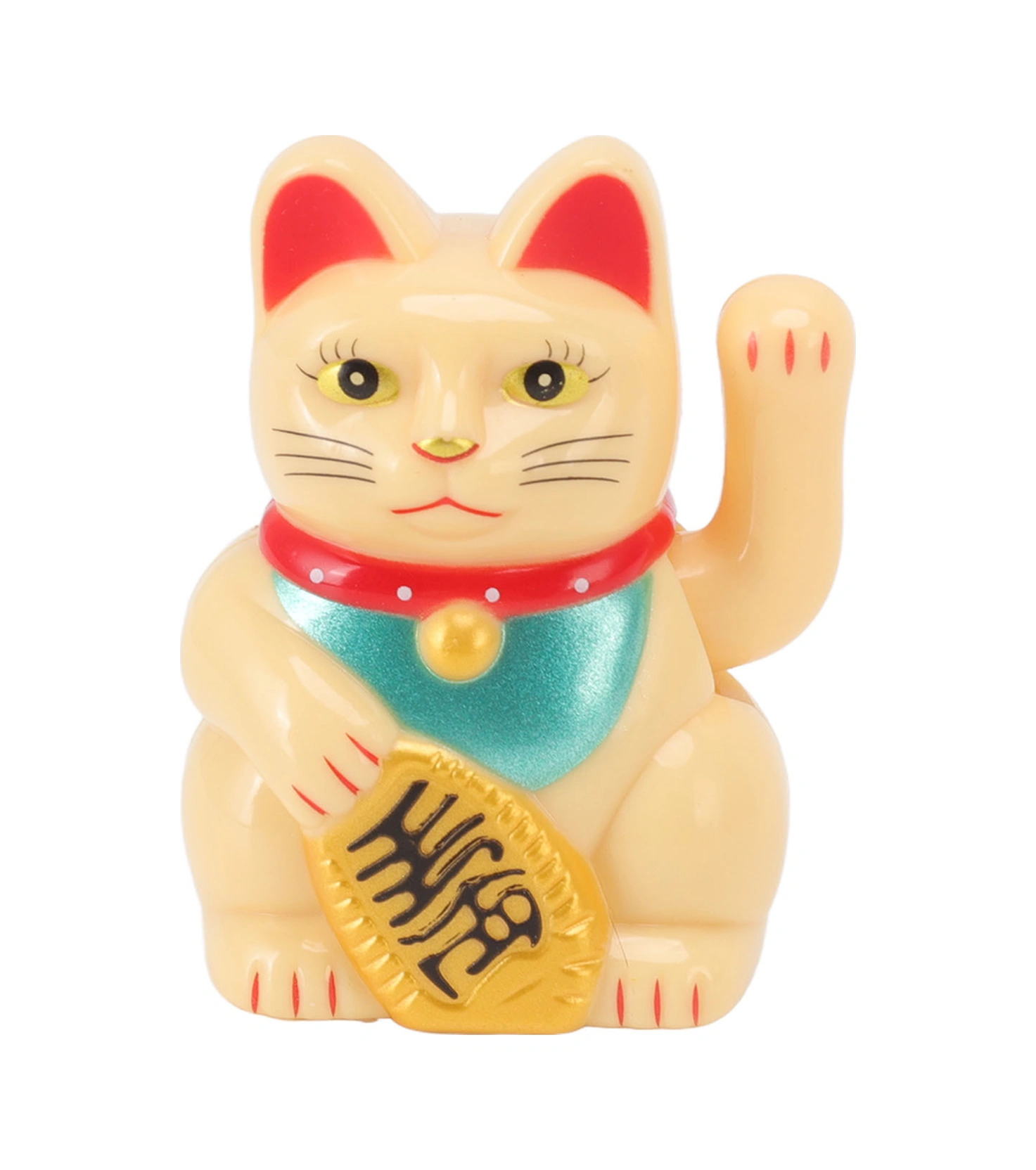 Konesam Güneş Enerjili Otomatik Ellik Kopya Kedi Dekorasyonu - Ev Ofis Araba Için Şans Ve Servet Simgesi Plastik Süs 2 İnç