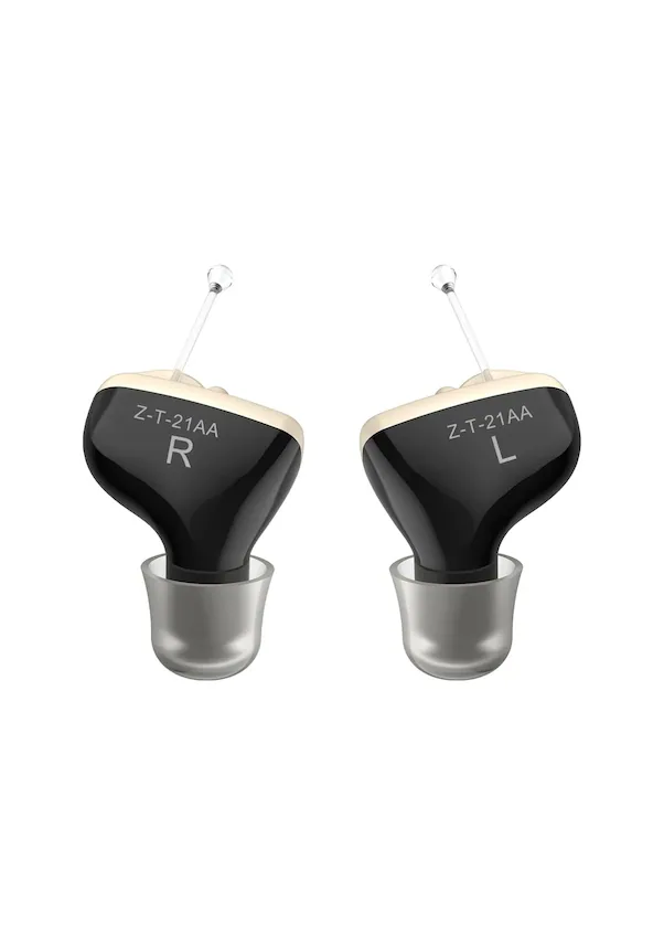 Hongboboutique Hearing Aid Amplifier For Deaf People, Invisible Hearing Aid Price, Battery A10 Blue - Left Ear 01