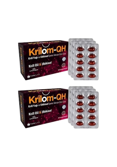 Krilom Qh 2 x 30 Yumuşak Kapsül
