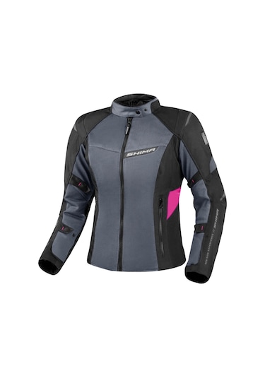 Shima Rush 2.0 Lady Vent Korumalı Kadın Motosiklet Montu Pembe