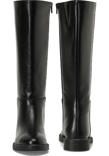 Butigo 25k-7114 5pr Siyah Kadın Düz Çizme 000000000102054818 Siyah