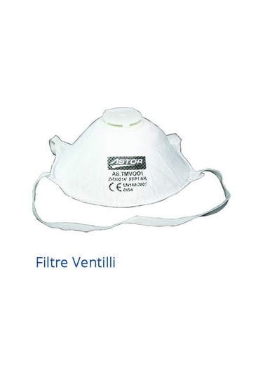 Astor Ventilli Solunum Maskesi Koruyucu Maske Solunum Ffp1 2 Adet