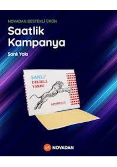 1 Adet Şanlı Delikli Yakı Bel Omuz Diz Yakısı Apsikumlu Orjinal