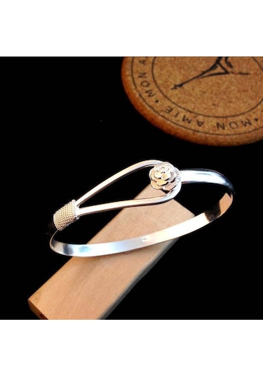 925 Ayar Gümüş Bileklik Ayarlanabilir Takı