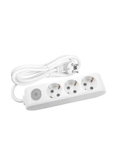 Elbi Myra 3lü Anahtarlı Grup Priz 5mt