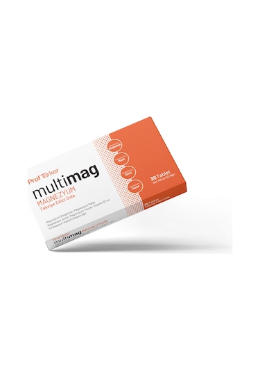 Proftürker Multimag Güçlendirilmiş Magnezyum Takviyesi 30 Tablet