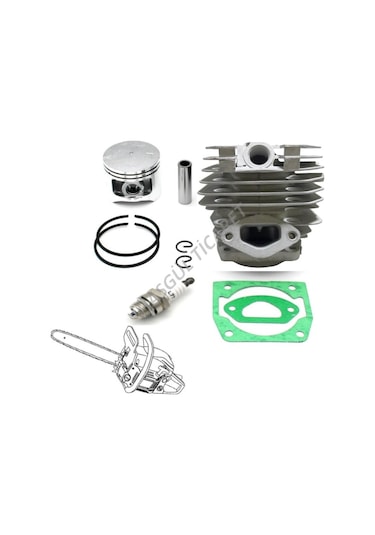 Hsgl Motorlu Testere 4500 /5200 Silindir Piston Conta Buji Set N11.1042