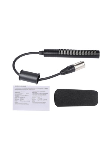 Xindoker "profesyonel Stereo Kondenser Mikrofon - Sony/panasonic Kameralar İçin Yüksek Kaliteli Xlr Mikrofon"