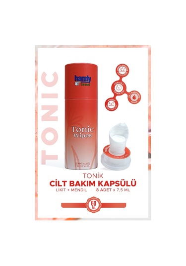 Handytowel Tonic Wipes 8 x 7.5 ML