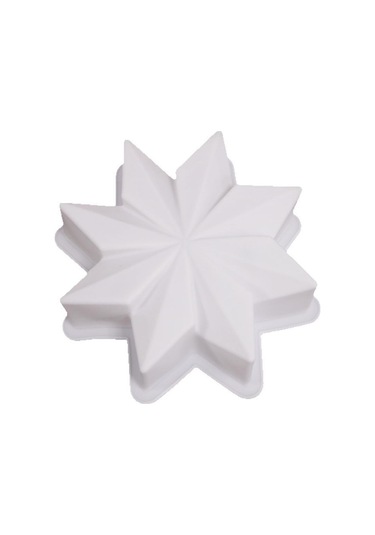 8 - Açı Çiçek Mousse Yıldız Anason Kek Kalıbı Dıy Pişirme Kalıp Silikon Fondan Şifon