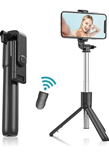 Vexor Uzaktan Kumandalı Tripod Özellikli Selfie Çubuğu