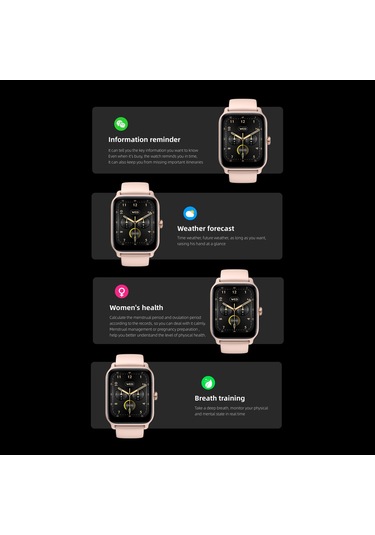 Xindoker 1.8" Ips Ekranlı Ip68 Su Geçirmez Akıllı Saat (İthalatçı Garantili)