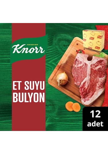 Knorr Et Suyu Bulyon 12 Adet 120 Gr X 3 Adet
