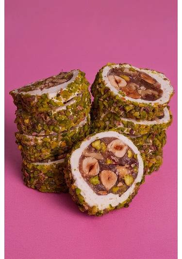 Sarma Lokum Atom Badem, Fındık, Ceviz, Antep Fıstık 300 Gram