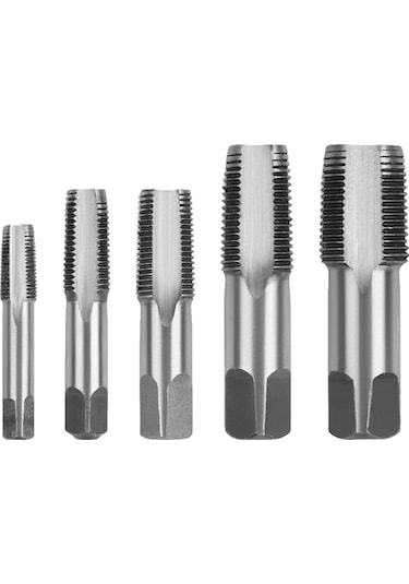 Suntek 5'li Set Npt Boru Kılavuz Seti Diş Şekillendirme