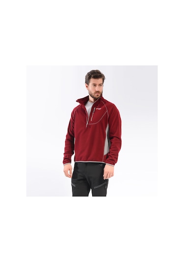 Free Camp Freecamp Man Half Zipper Fleece Polar-Bordo