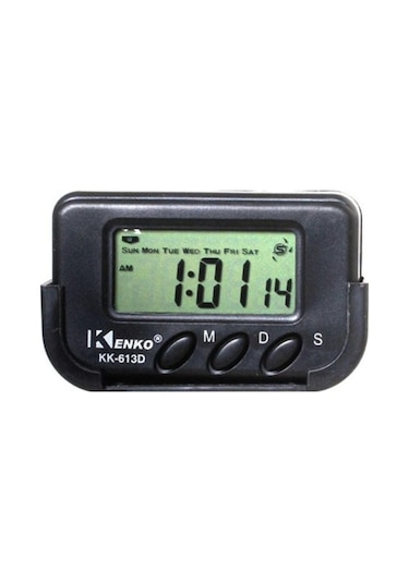 Kenko Kk-613d Dijital Küçük Masa-araba Saati-alarm-kronometre