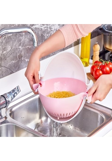 Çift Katlı Mutfak Süzgeçi-9070439924063