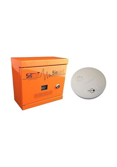 Sismik Siscut / Iki Çıkışlı Elektromekanık No-c-nc Deprem Sensörü + Röleli Duman Dedektörü