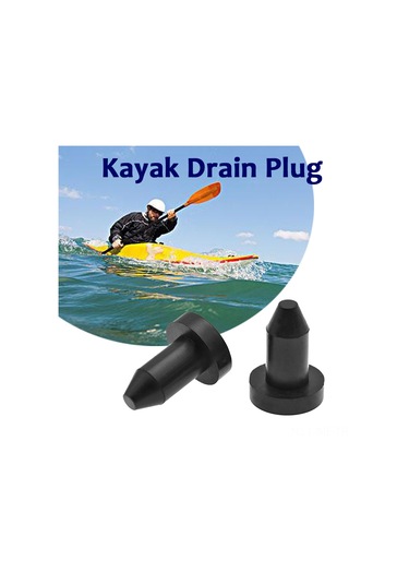 Mufunye Kano Su Çıkartma Tıkanırcısı - Kauçuk Malzeme, Su Geçirmez, Kolay Kurulum - 3 Adet Kayak Aksesuarı