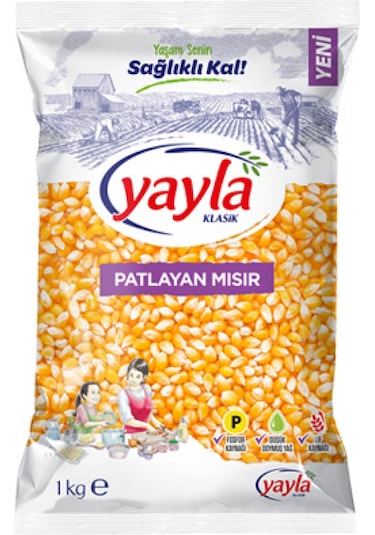 Yayla Patlayan Mısır 1 KG