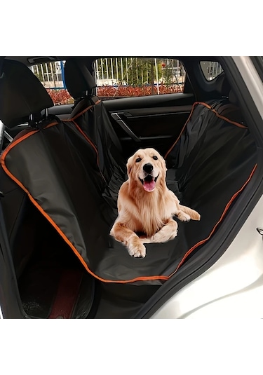 Willowhaven Siyah Katlanır Kaymaz Köpek Araç Koltuğu Koruyucu Yıkanabilir Sedan Suv