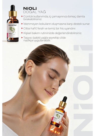 Auravital %100 Saf ve Doğal Niaouli Bakım Yağı 30 ML