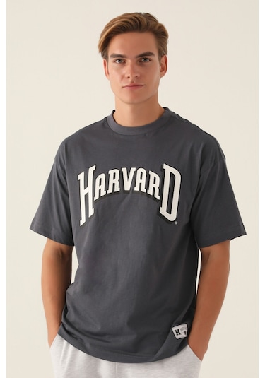 Harvard Cool Antrasit Erkek T-shirt 5274-42858 Antrasit